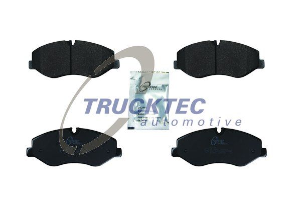 TRUCKTEC AUTOMOTIVE Комплект тормозных колодок, дисковый тормоз 02.35.497
